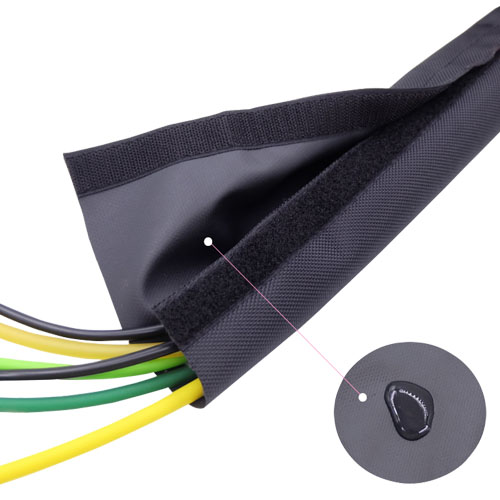 15mm Velcro Braided Cable Sleeve - 165feet